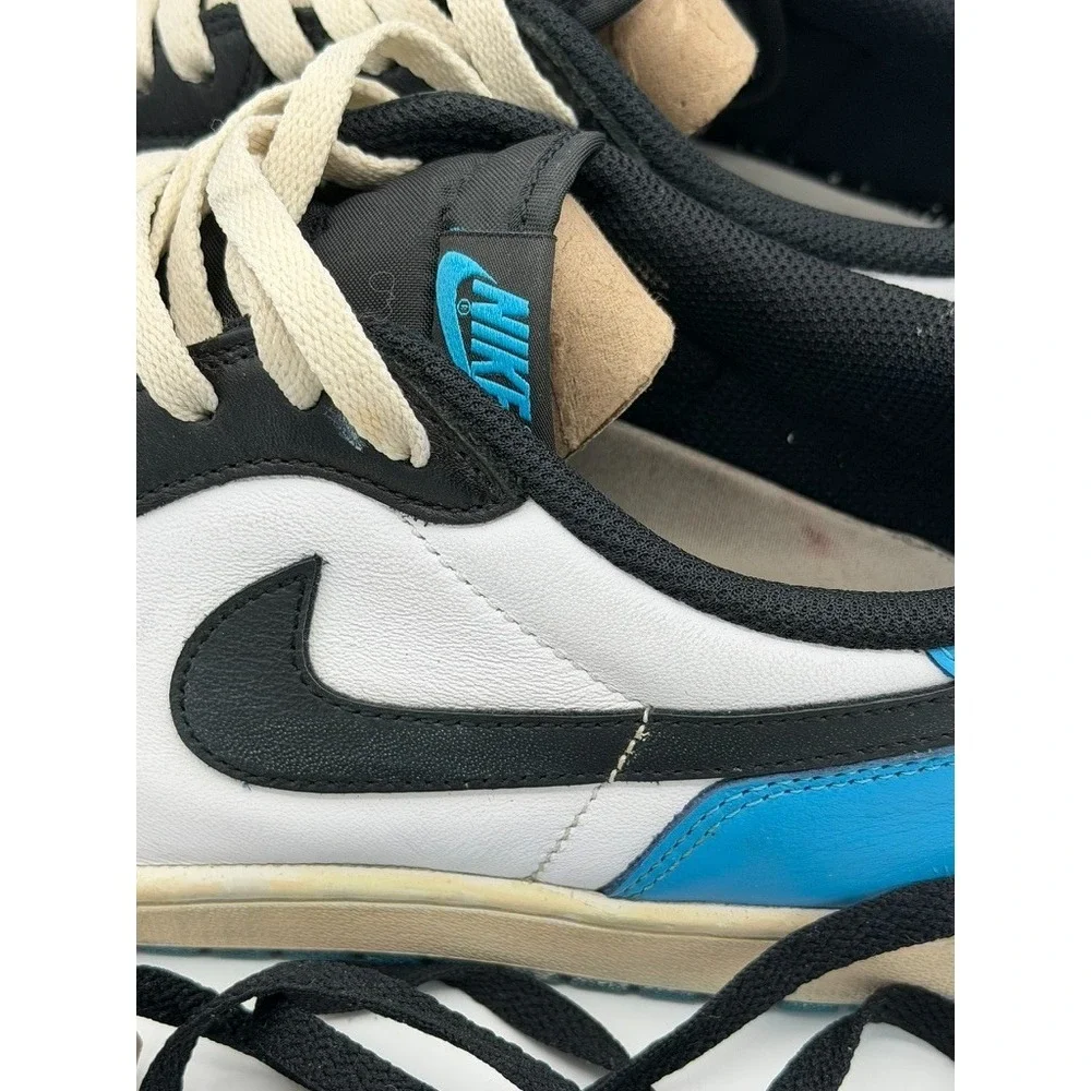Air Jordan 1 Retro Low OG UNC Dark Powder Blue Men's Size 11 CZ0790-104